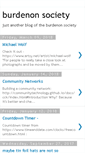 Mobile Screenshot of burdenon.org