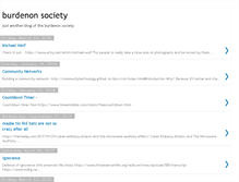 Tablet Screenshot of burdenon.org